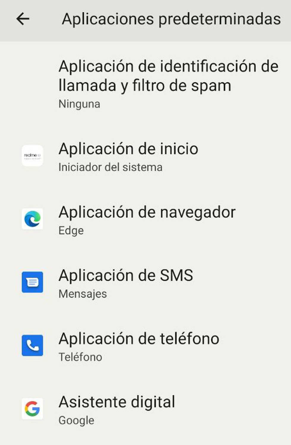 Android default apps