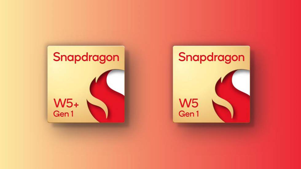 Logos of the new Qualcomm Snapdragon W5 Gen 1 processors