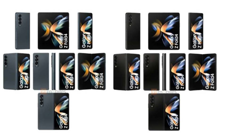 Colors of the future Samsung Galaxy Z Fold 4