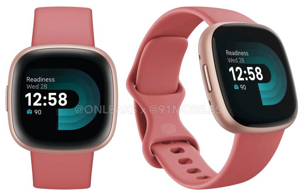 Fitbit Versa 4 Pink Smart Watch