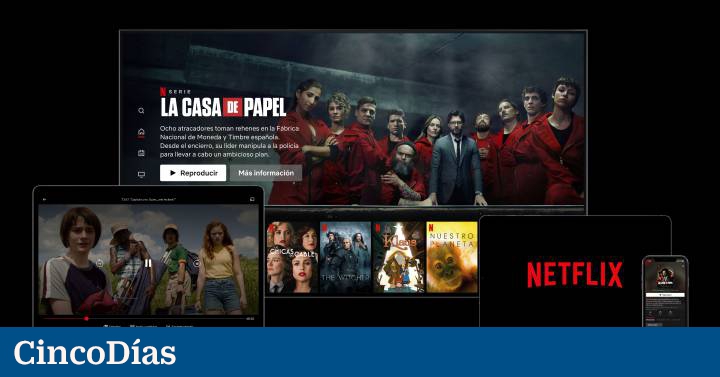 Netflix ingresa 597 millones en España tras facturar en el país las suscripciones de sus clientes |  Compañías