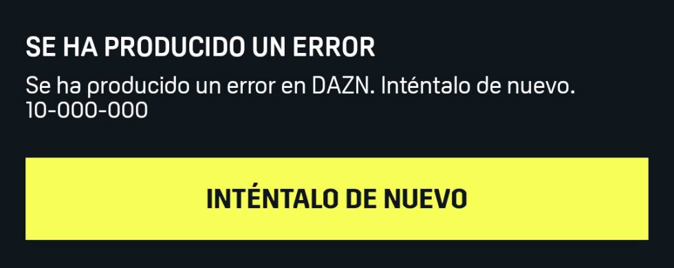 Dazn: access problems to the platform in its first weekend offering LaLiga