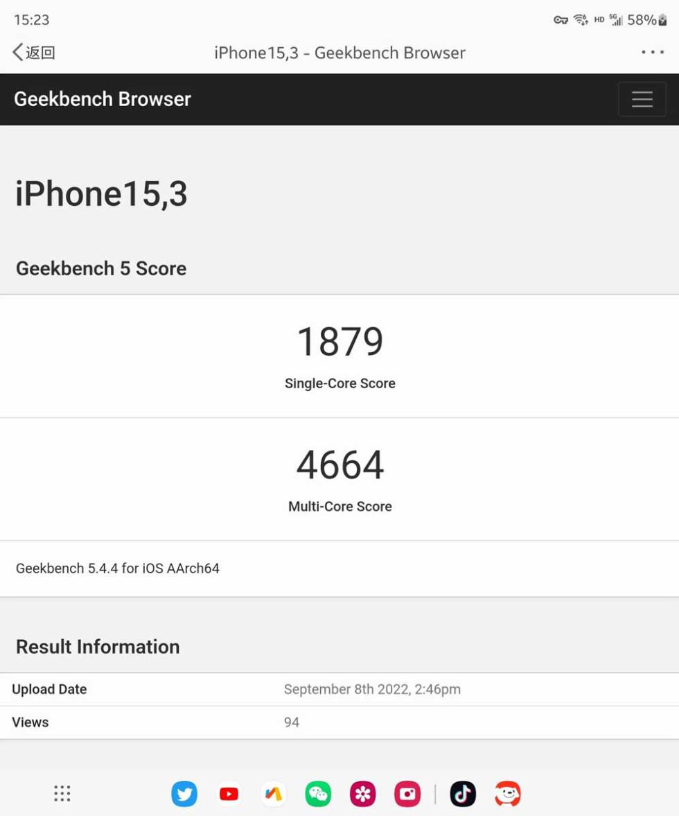 iPhone 14 Pro Performance Test Results
