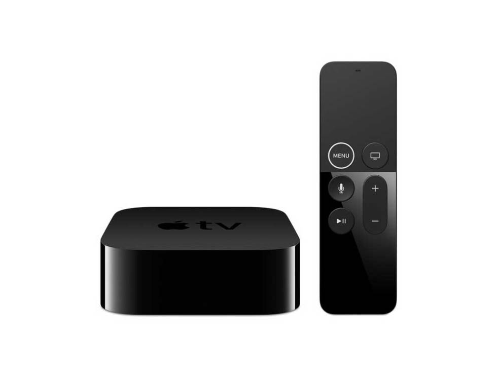 Black Apple TV 4K Player