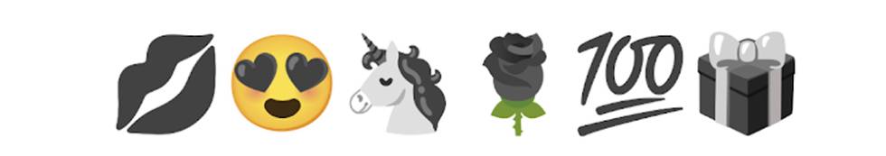 Color change in emojis