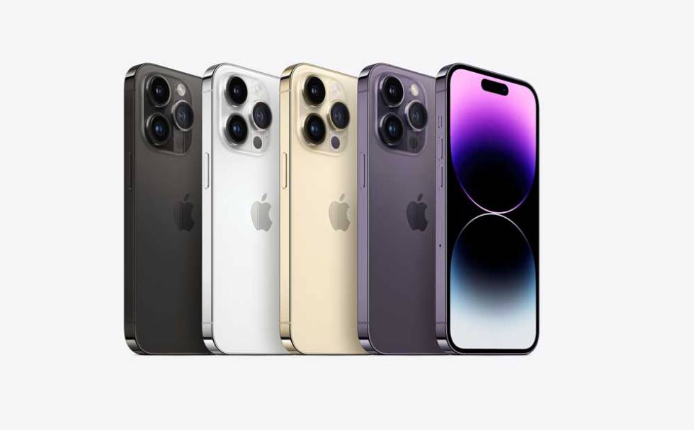 Colors of the new iPhone 14 Pro