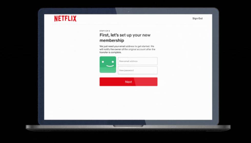 Pasos para migrar usaurios a otra cuenta de Netflix