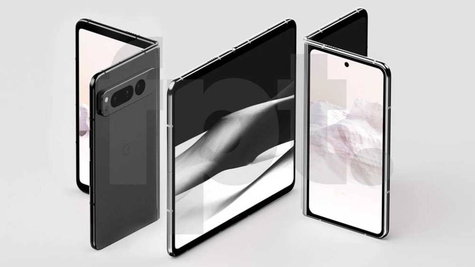 The design of the new Google Pixel Fold