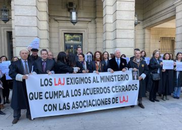 El 75% de los letrados de la Administración de Justicia secundan la huelga, según los convocantes