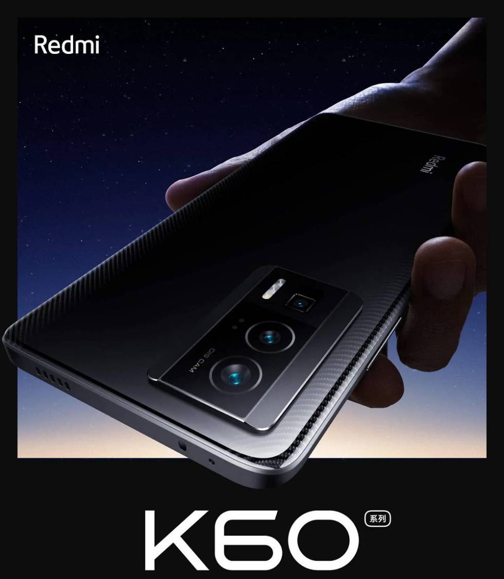 This picture!  Xiaomi announced the date when it will show the Redmi K60