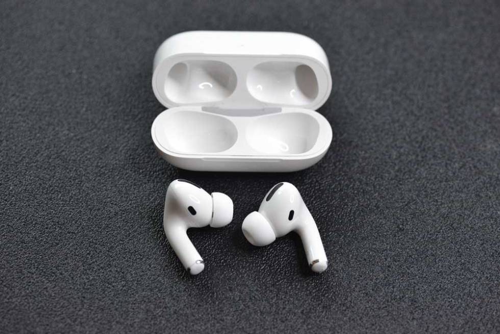 AirPods with case