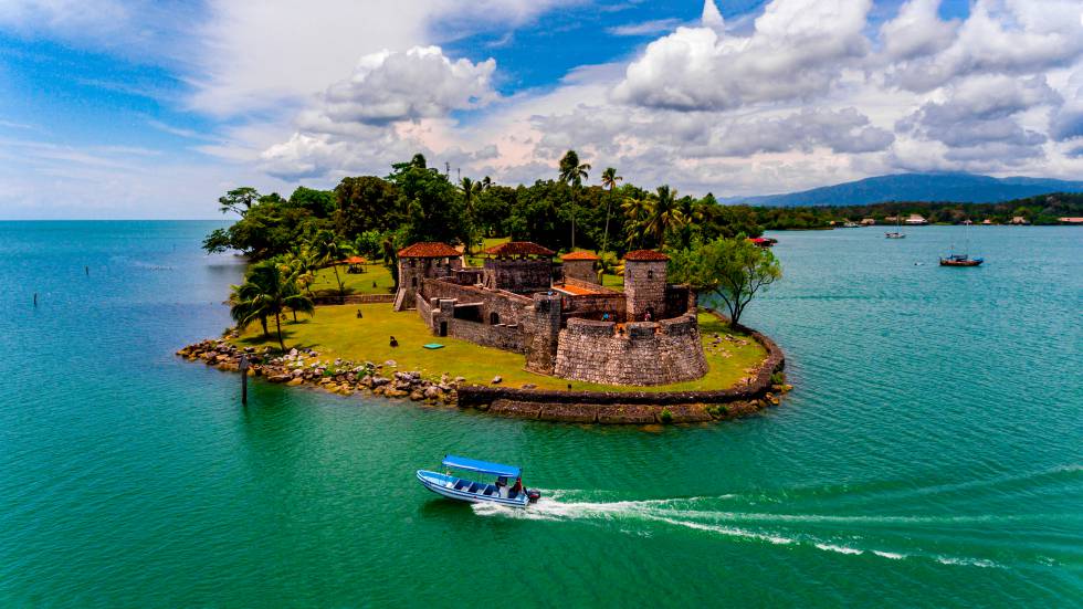 El castillo de San Felipe de Lara, en Guatemala.