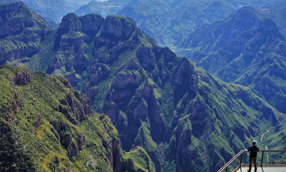 Barranca de La Sinforosa, en la sierra de Tarahumara (Chihuahua, México).