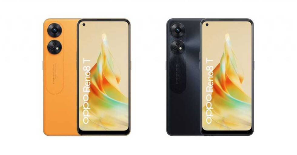 OPPO Reno 8T phone design