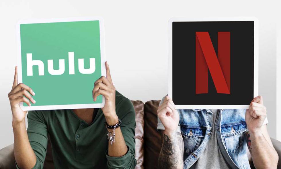 Hulu and Netflix logo