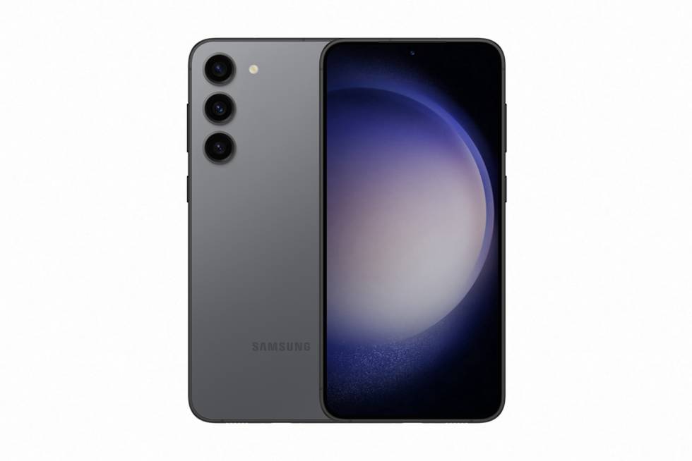 Samsung Galaxy S23 Plus in gray