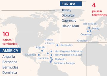 Estos son los 24 países que integran la nueva lista de paraísos fiscales