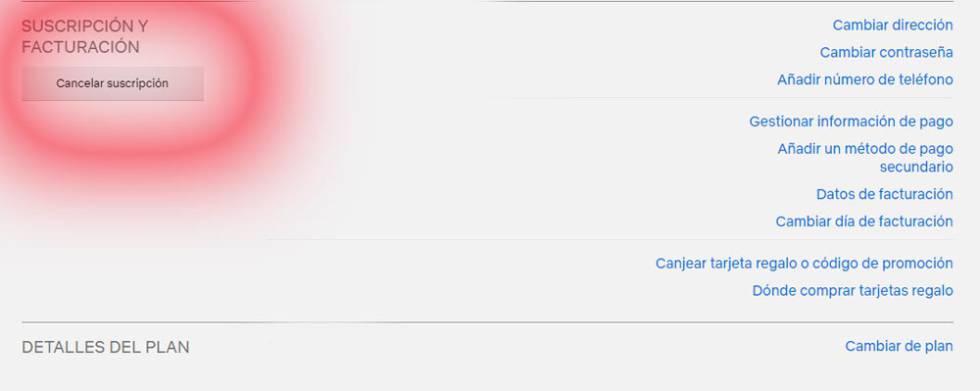 Cómo cancelar tu suscripción a Netflix, paso a paso