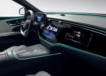 TikTok hasta en el coche, una asociación con Mercedes-Benz lo hará posible