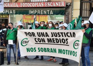 45.000 funcionarios de Justicia, llamados a la huelga para exigir una subida salarial tras el acuerdo alcanzado por los letrados