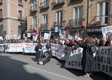 Los letrados judiciales se plantan: no descartan otra huelga si Justicia no cumple con la subida salarial