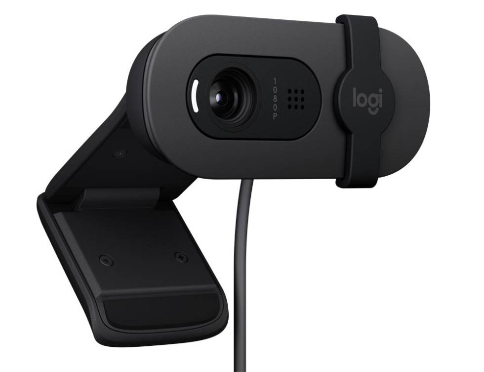 Logitech lanza la webcam Full HD Brio 100 y nuevos micrófonos