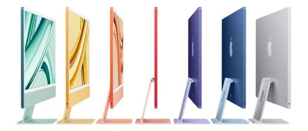 Colores del juevo Apple iMac 2023