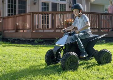 Así es el Tesla Cyberquad, una versión para niños de su esperada camioneta eléctrica