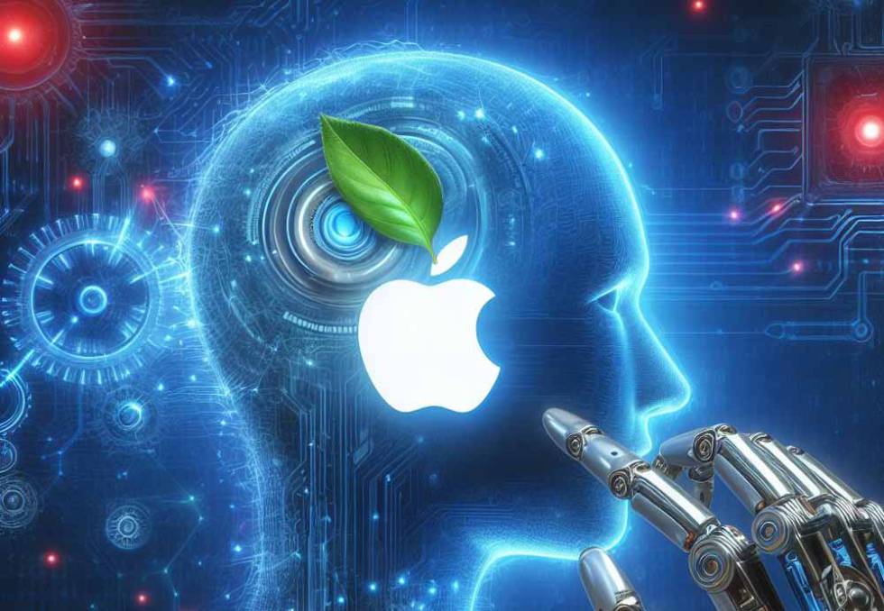 AI con el logo de Apple