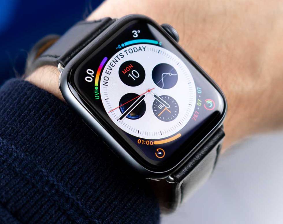 Pantalla del reloj Apple Watch