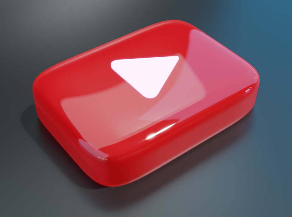 Logo rojo y rectangular de YouTube