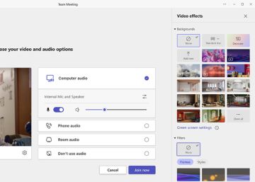 La IA llega a Microsoft Teams para mejorar los fondos que se utilizan