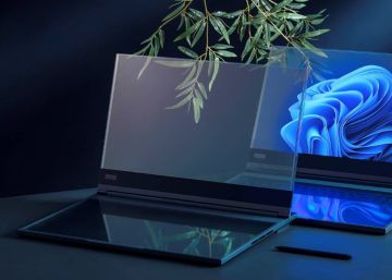 Lenovo sorprenderá en el MWC 2024 con un ¡portátil con pantalla transparente!