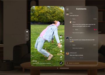 TikTok lanza una app oficial para las Apple Vision Pro. ¿Qué ofrece?