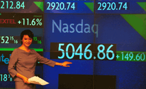 El Nasdaq, por encima de 5.000 puntos el 3 de marzo de 2000