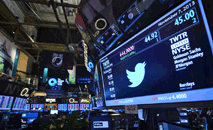 Debut de Twitter en Bolsa