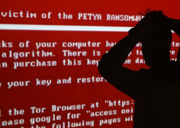 Mensaje del 'ransomware' Petya